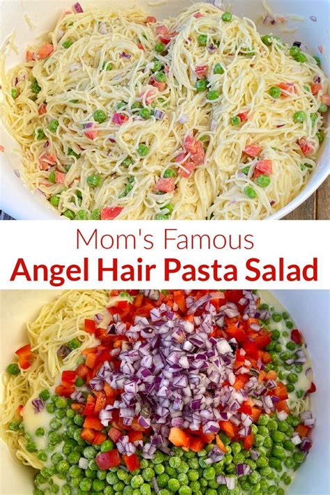 Angel hair pasta salad – Artofit