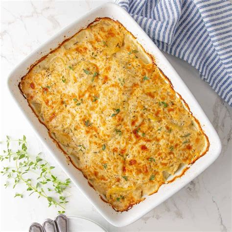 Scalloped Potatoes By Theblondcook Quick And Easy Recipe The Feedfeed