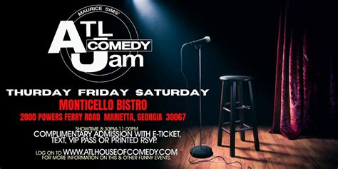 ATL Comedy Jam 2023, Monticello Lounge, Atlanta, 7 December 2023 ...