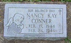 Nancy Kay Conner 1944 1944 Mémorial Find a Grave