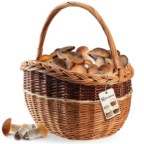 Kosz uniwersalny wiklina brązowy (5903699485132) • Cena, Opinie
