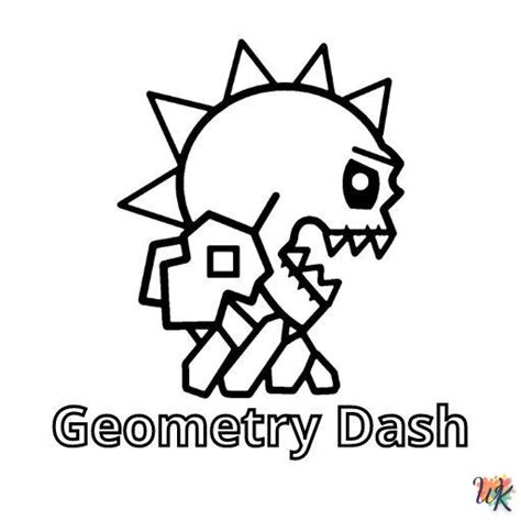 32 Dibujos Para Colorear Geometry Dash Descarga Gratis