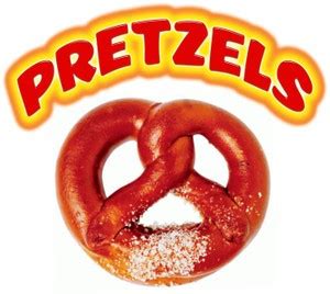 Pretzel Food Concession Stand Decal - Harbour Signs