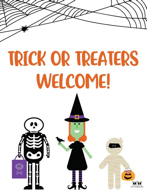 51 Halloween Signs Free Printables Printabulls