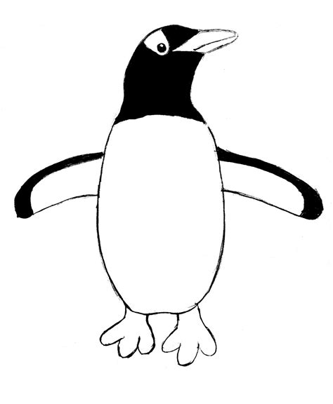 Penguin Drawing Step By Step | Art Starts