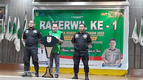 Pj Wali Kota Buka Rakerwil RAPI Wilayah Kota Banda Aceh Oketrend Id