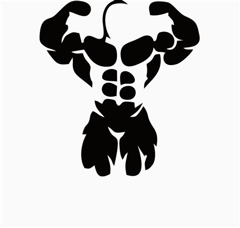 Illussion: Design Graphic Design Bodybuilder Logo