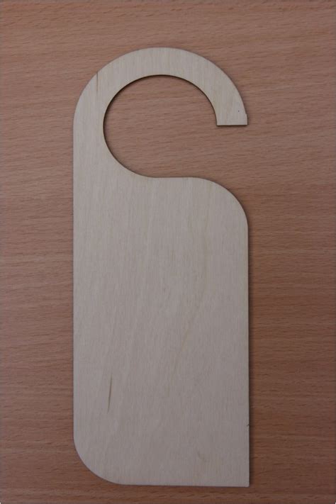 Blank Wooden Door Hangers | AdinaPorter