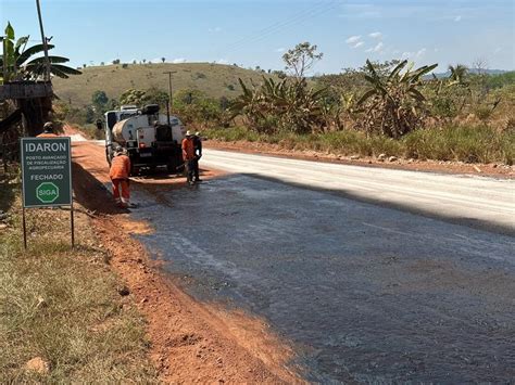 Estradas Transportes Serviços Públicos DER executa obras