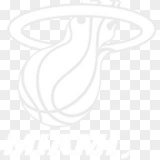 Miami Heat White Logo