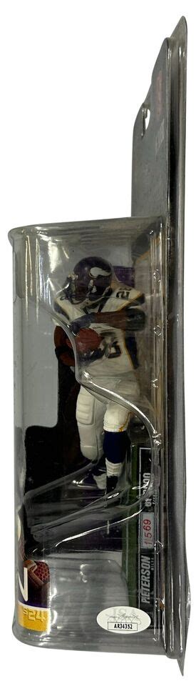 Adrian Peterson Autographed Signed Figure Nfl Minnesota Vikings Jsa Coa