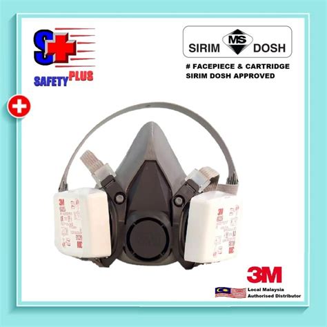 M Reusable Respirator P R Particulate Filter Whole Set