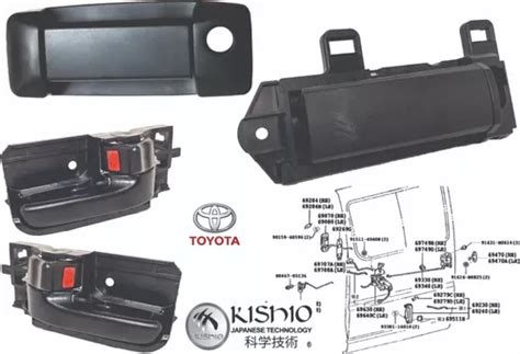 Kit Manijas Interiores Exteriores Corredi Toyota Hiace Cuotas