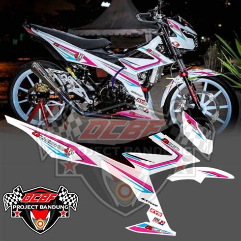 STRIPING CUSTOM SATRIA FU FI INJEKSI DESAIN RCB Lazada Indonesia