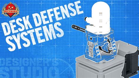 Desk Defense Systems Brickmania Designer S Studio YouTube