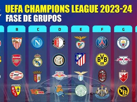 ¡todo Definido Así Han Quedado Los Grupos De La Uefa Champions League