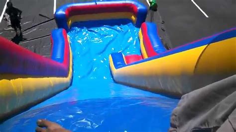 Giant Jumbo 24ft Inflatable Slide Inflatable Water Slide For Sale Youtube