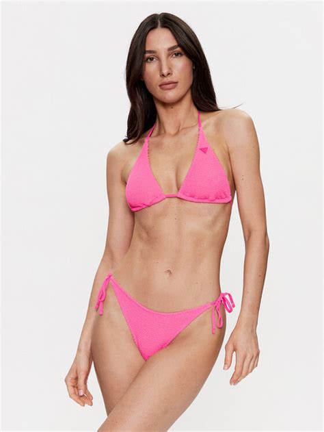 Guess Dół od bikini E3GO21 MC03P Różowy Modivo pl