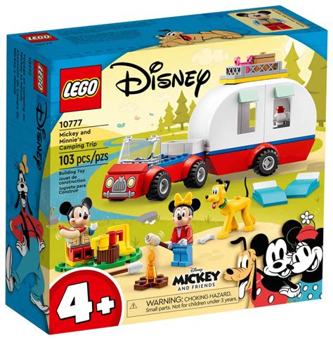 Lego Disney Mickey Mouse Et Minnie Mouse Font Du Camping 10777