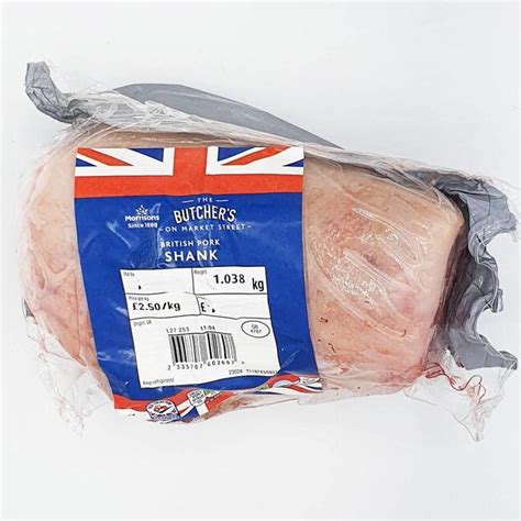 Morrisons Pork Shank Joint Typically 1kg HelloSupermarket