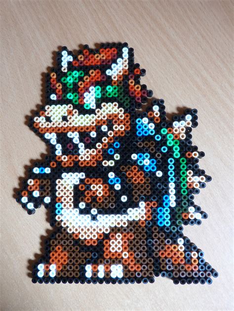 Bowser Hama Beads By Floxido On DeviantART Perler Bead Mario