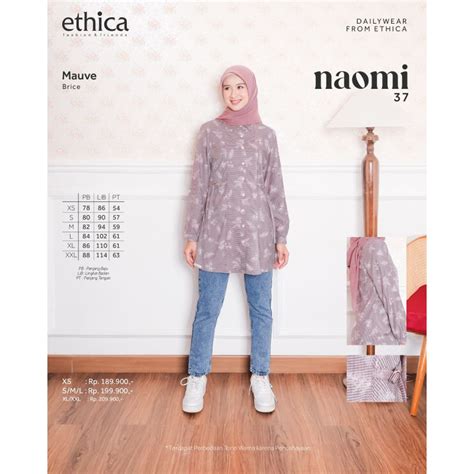 Jual ETHICA Gamis Ethica Ayumi 469 Midi Dress Ethica Mindy 05 Naomi