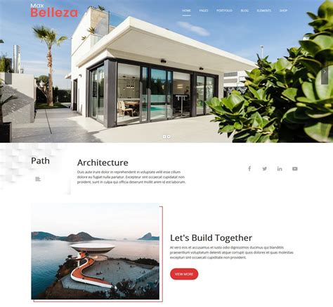 Architecture Wordpress Themes Multipurpose Wordpress Themes