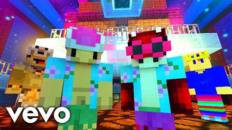 Lined Shawen Minecraft By Night Clip Officiel Realtime Youtube