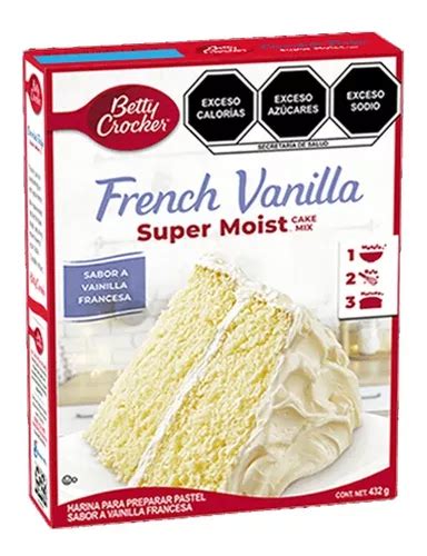 Harina Para Pastel Betty Crocker Vainilla Francesa 432 Gr