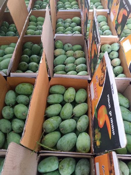 Kesar Mango Color Green Yellow Inr 900inr 1000 Box By Kkm Farm