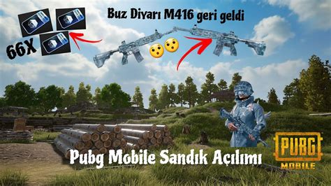 Buz Diyarı M416 Geri Geldi Klasik Sandık Açılımı pubgmobile YouTube