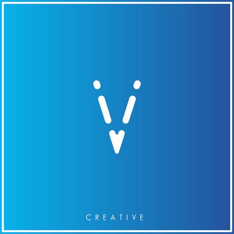 V Creativo Ltimo Dise O De Logotipo Premium Vector Letras Logo Vector