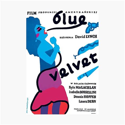 "Classic Film Blue Velvet Poster" Photographic Print for Sale by ...