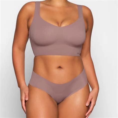 SKIMS Intimates Sleepwear Skims Longline Naked Plunge Bra Poshmark