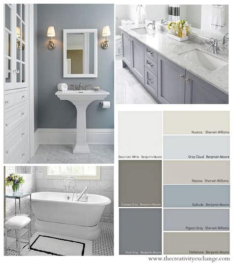 Shades Grey Grey Blue Bathroom Paint Colors – BESTHOMISH