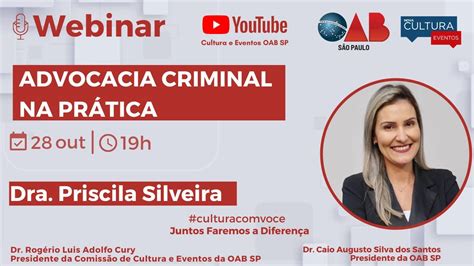 Advocacia Criminal Na Pr Tica Youtube