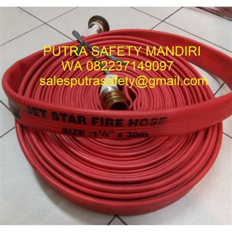 Jual Jetstar Rubber Fire Hose Hydrant X M Selang Pemadam Kebakaran