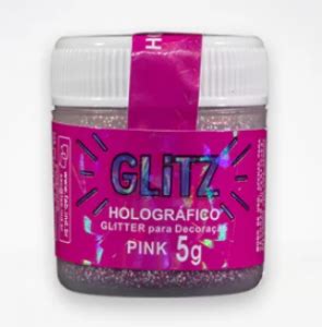 Glitter Para Decora O Hologr Fico Fab Glitz G Club Do Chocolate