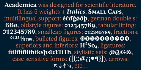 Font Academica Storm Type Foundry