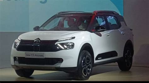 Citroen C3 Aircross को भारत में पेश किया गया