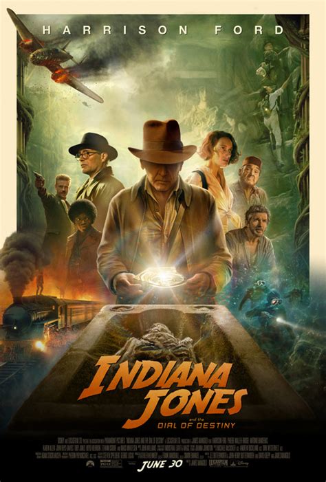 Indiana Jones and the Dial of Destiny Movie Poster (#7 of 16) - IMP Awards