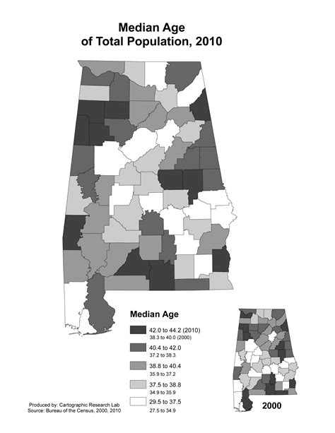 Alabama Maps - Demographics