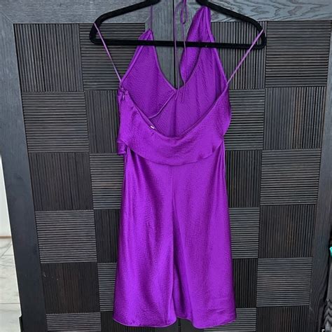 Halston Heritage Dresses Nwt Halston Heritage 0 Silk Purple Ruffle