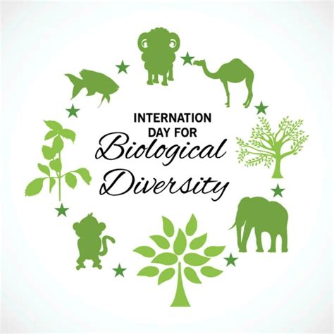 Illustration Of A Background For International Day For Biological