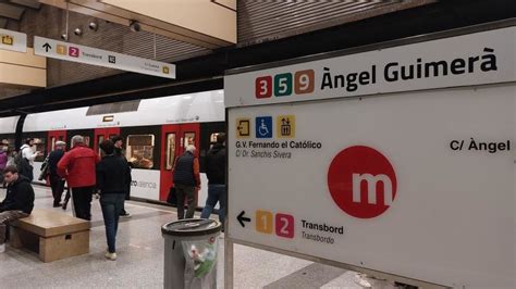 Horarios De Metrovalencia En Fallas Servicio Ininterrumpido Paradas