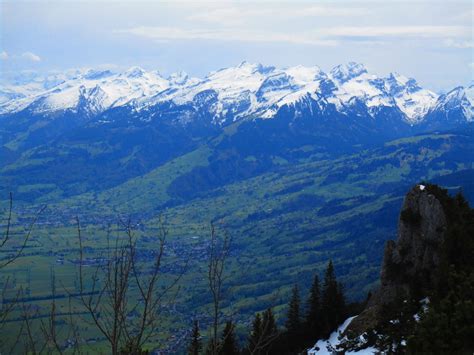 Blick Zur Alvierkette Fotos Hikr Org