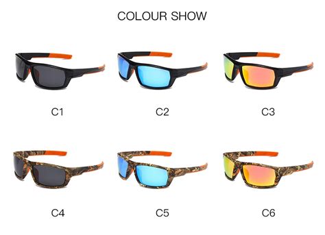 2023 New Wholesale Luxury Sport Polarized Glasses Color Mirror Uv400