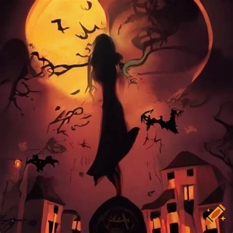 Halloween Party Poster Design On Craiyon