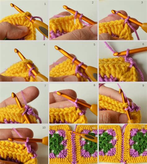 3 Ways To Join Granny Squares Artofit