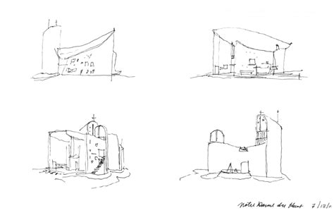 Le Corbusier Sketches at PaintingValley.com | Explore collection of Le ...